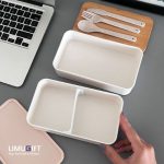 لانچ باکس کتابی دو طبقه کد 0091 - Image 4
