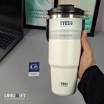 تراول ماگ تایسو دسته دار 1200 میل (Tyeso) کد 0200 - Image 3
