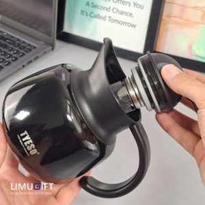 فلاسک پات 750 میل تایسو-مشکی-درب-باز