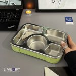 لانچ باکس واشردار داخل استیل 4 قسمتی کد 0235 - Image 4