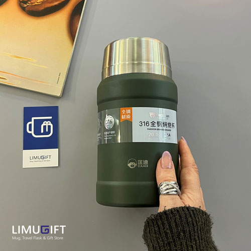 0243 فلاسک غذا برند D.KADI