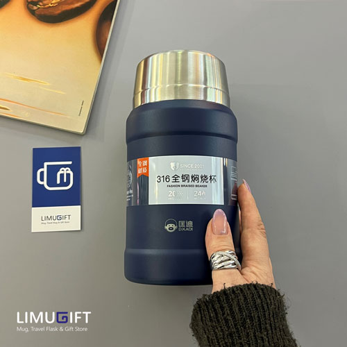 0243 فلاسک غذا برند D.KADI - Image 3