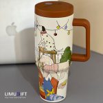 تراول ماگ فانتزی دیلر مدل تامبلر طرح پاپی (سگ کارتونی) 1200 میل-Diller کد 0258 - Image 11