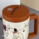 تراول ماگ فانتزی دیلر مدل تامبلر طرح پاپی (سگ کارتونی) 1200 میل-Diller کد 0258 - Image 10
