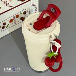 تراول ماگ گیلاسی برند دیلر 560 میل مینیمال دوحالته با صافی دتاکس- Diller کد 0267 - Image 3
