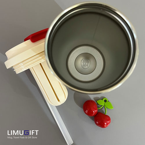 0267 تراول ماگ دوحالته دیلر طرح گیلاس-Diller - Image 8