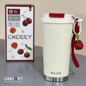 0267 تراول ماگ دوحالته دیلر طرح گیلاس-Diller