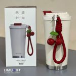 تراول ماگ گیلاسی برند دیلر 560 میل مینیمال دوحالته با صافی دتاکس- Diller کد 0267 - Image 6