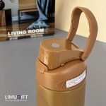 تراول ماگ دوحالته سیتارایوری مدل قمقمه استیل دکمه‌ای 580 میل- (Sitarayuri) کد 0260 - Image 8