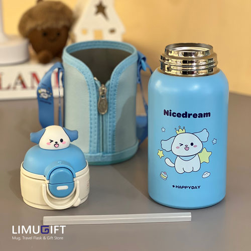 0261 فلاسک کودک دوحالته کیف دار - Image 7