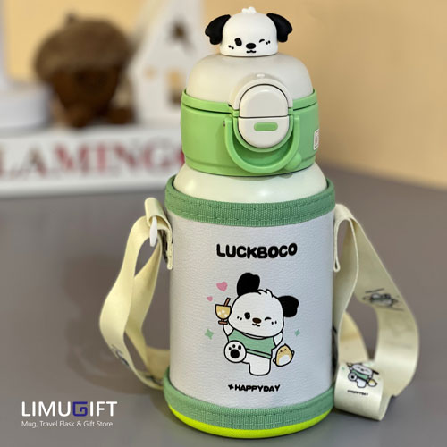 0261 فلاسک کودک دوحالته کیف دار - Image 5