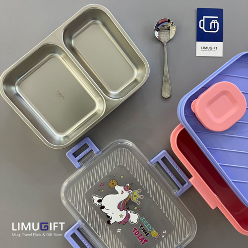 0252 لانچ باکس داخل استیل کودک برند Laxson - Image 8