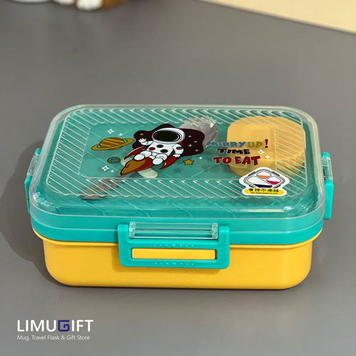 0252 لانچ باکس داخل استیل کودک برند Laxson - Image 3