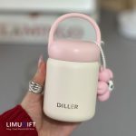 مینی تراول ماگ دیلر با آویز پاندا و شکوفه 200 میل-Diller کد 0259 - Image 8