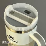 ماگ نِی‌دار استنلی 40oz سفید-Quencher Stanley کد 0275 - Image 4