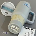 ماگ نِی‌دار استنلی Stanley Quencher رنگ طوسی 40oz-کد 0269 - Image 4