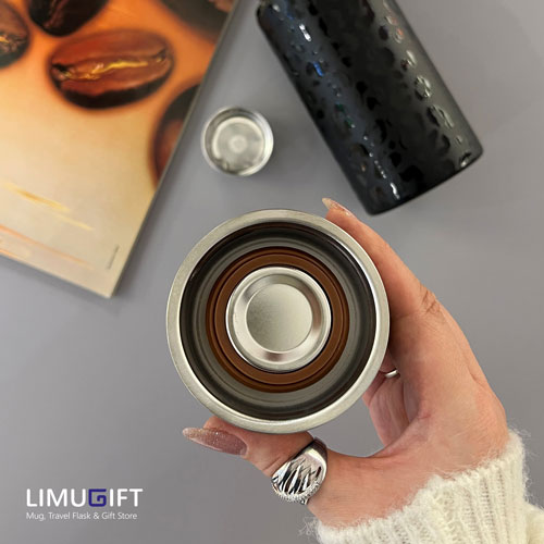 0298 فلاسک طرح پلنگی جعبه کادویی - Image 10