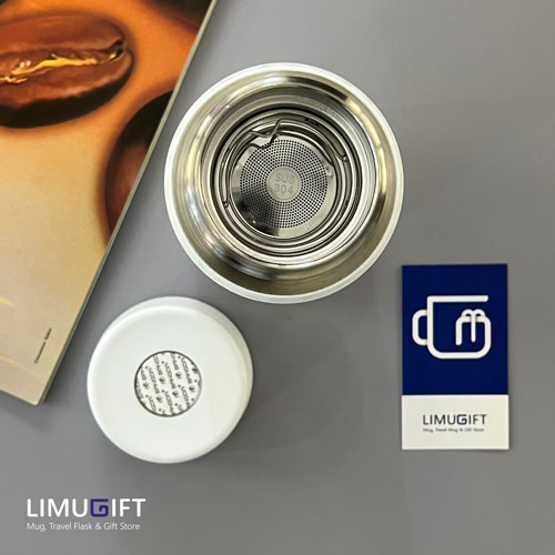 0298 فلاسک طرح پلنگی جعبه کادویی - Image 7