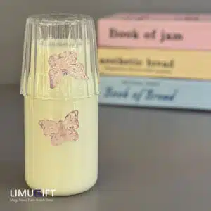 0307 ست پارچ و لیوان پیرکس پروانه ای