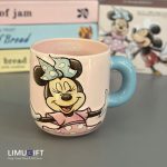 ماگ سرامیکی دیزنی برجسته مینی موس صورتی کد 0328