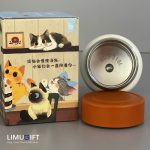 تراول ماگ (مینی فلاسک) فانتزی 150 میل گربه برند دیلر نارنجی- Diller کد 0331 - Image 4