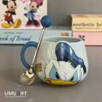 ماگ سرامیکی دیزنی قاشق دار طرح دونالد کد 0321 - Image 2