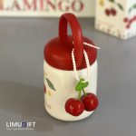 مینی تراول‌ماگ گیلاسی برند دیلر 200 میل آویزدار و با درب پیچی-DILLER کد 0337 - Image 3