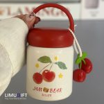 مینی تراول‌ماگ گیلاسی برند دیلر 200 میل آویزدار و با درب پیچی-DILLER کد 0337