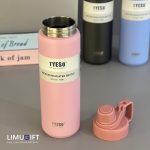 بطری استیل مینیمال دسته‌دار تایسو با درب پیچی -Tyeso کد 0369 - Image 10