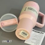 تامبلر نی‌دار استنلی Stanley Quencher صورتی روشن مونوکروم -Stanley کد 0363 - Image 4