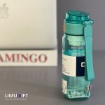 قمقمه بنددار شفاف BPA FREE