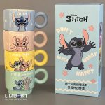 ماگ دیزنی استیچ و آنجل سرامیکی (Stitch and angel)- کد 0380
