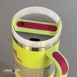 تراول ماگ استنلی Stanley Quencher مدل تامبلر رنگ سبز فسفری 40oz -کد 0390 - Image 3