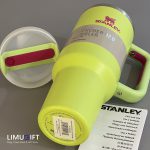 تراول ماگ استنلی Stanley Quencher مدل تامبلر رنگ سبز فسفری 40oz -کد 0390 - Image 4