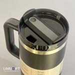 تراول ماگ استنلی Stanley Quencher مدل تامبلر رنگ مشکی 40oz-  کد 0388 - Image 3