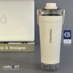 شیکر تراول ماگ دوجداره دسته دار برند Xiaodao- کد 0421 - Image 2