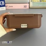 ظرف غذا برقی کتابی سه قسمتی کد 0452 - Image 7