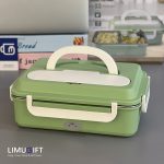 ظرف غذا برقی کتابی سه قسمتی کد 0452 - Image 2