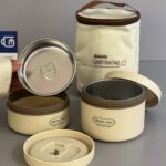 ظرف غذا کیف دار دو عددی برند Bento Box کد 0504 - Image 2