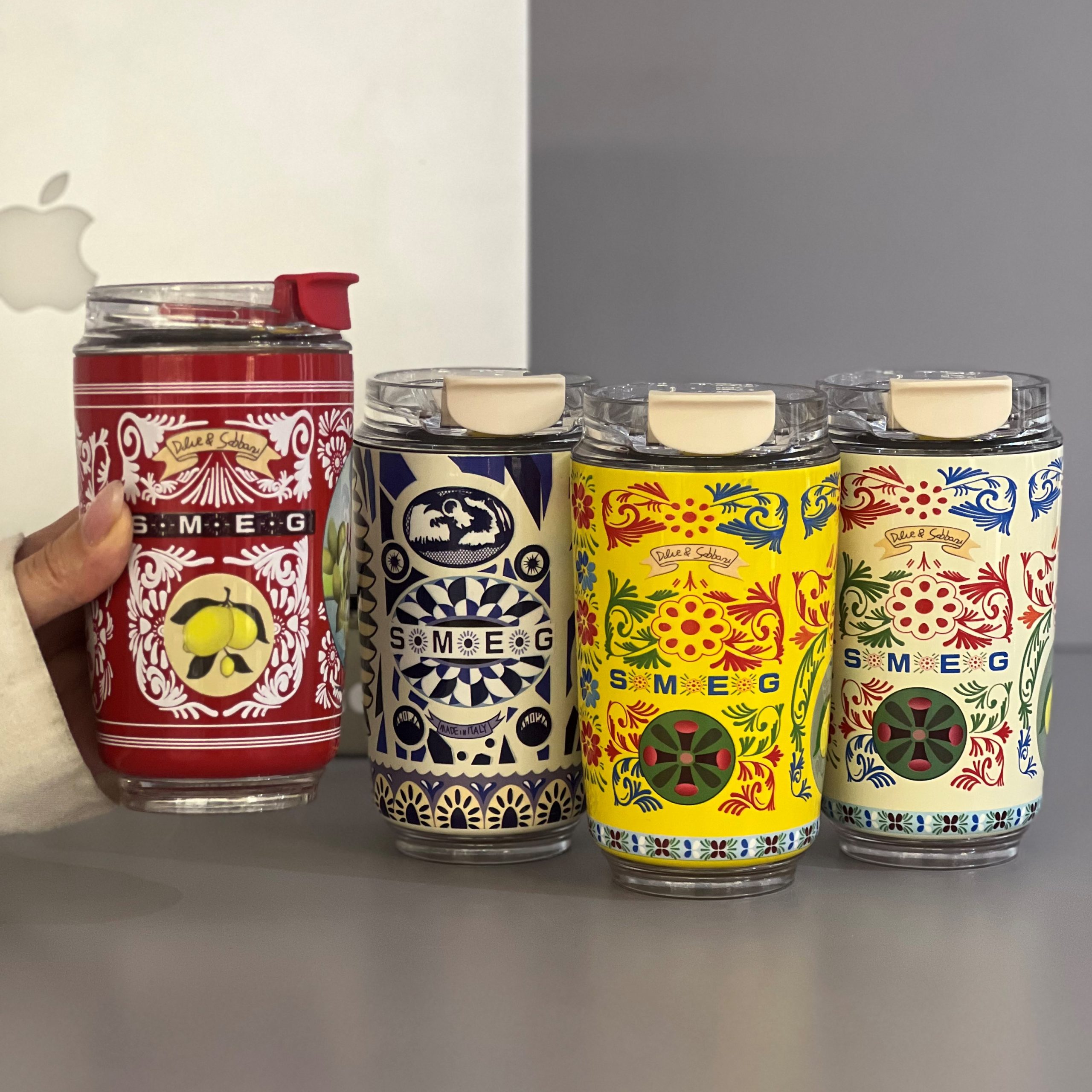 تراول ماگ اورجینال اسمگ طرح دولچه گابانا (Smeg)-0508