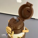 تراول ماگ کودک فانتزی دسته دار طرح حیوانات کد 0523 - تصویر 7