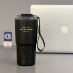 تراول ماگ سیتارایوری دوحالته بنددار 600 میل (Sitarayuri) کد 0550 - تصویر 3