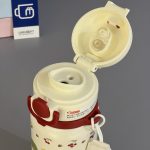 تراول ماگ طرح گیلاس دوحالته بنددار برند دیلر (Diller) کد 0530 - تصویر 4