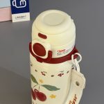 تراول ماگ طرح گیلاس دوحالته بنددار برند دیلر (Diller) کد 0530 - تصویر 3