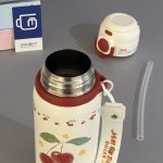 تراول ماگ طرح گیلاس دوحالته بنددار برند دیلر (Diller) کد 0530 - تصویر 6