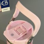 تراول ماگ فانتزی دوحالته دسته دار گل و پاپیون 600 میل کد 0572 - تصویر 9