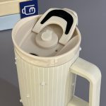 تراول ماگ مرواریدی برجسته سیتارایوری با سر نی پاپیونی (Sitarayuri) کد 0526 - تصویر 8