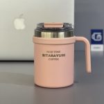 ماگ استیل سیتارایوری دوحالته صورتی