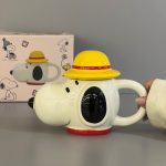 ماگ فانتزی طرح اسنوپی کلاه دار کد 0506 - تصویر 3