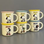 ماگ فانتزی مینیمال طرح اسنوپی کد 0507